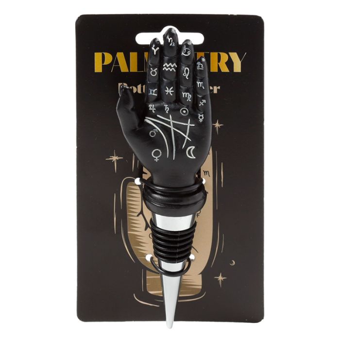 Mantric Hand/Tarot Hand Palm Bottle Stopper