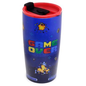 Game Over Hot & Cold Insulated Cup 500ml Game Over Hot & Cold Insulated Cup 500ml