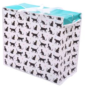 I Love My Cat Design Zip Up Laundry Storage Bag I Love My Cat Design Zip Up Laundry Storage Bag