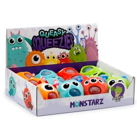 Queasy Squeezies Monstarz Monster Plush Squeezy Toy Queasy Squeezies Monstarz Monster Plush Squeezy Toy