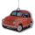 Orange Scented Retro Red Fiat 500 Air Freshener