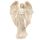Cream Standing Angel Figurine 17cm