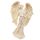 Cream Standing Angel Figurine 17cm