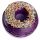 Blackberry & Almond Donut Shaped Bath Bomb