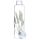 Pampas Grass Glass Water Bottle with Protective Sleeve