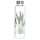 Pampas Grass Glass Water Bottle with Protective Sleeve