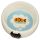 Feline Fine Cat Ceramic Pet Food Water Bowl