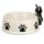 Dog Squad French Bulldog on Rim Ceramic Pet Food Water Bowl