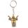 Lucky Buddha Glitter Keyring