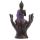 Purple & Black Thai Buddha in Hands