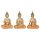 Gold & Orange Thai Buddha Meditation