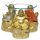 Lucky Glitter Laughing Chinese Buddha Oil & Wax Burner