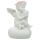 Rosebud LED Crystal Ball Cherub