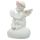 Rosebud LED Crystal Ball Cherub