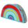 Somewhere Rainbow Compressed Travel Towel