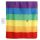 Somewhere Rainbow Stripes 100% Natural Bamboo Cutlery 6 Piece Set
