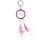 Bright Mini Feather Dreamcatcher Keyring