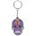 Day of the Dead Skull PVC Keyring