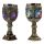 Decorative Celtic Painted Effect Dragon Goblet