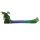 Rainbow Dragon Metallic Ashcatcher Incense Stick Burner