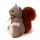 Plush Squirrel with Bowtie Doorstop