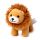 Lion with Plush Mane Door Stop