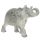 Brushed White Medium Thai Elephant Figurine