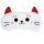 Plush Maneki Neko Lucky Cat Eye Mask