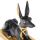 Black & Gold Anubis Recumbent