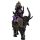 Purple, Gold & Black Ganesh Riding Elephant
