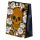 Metallic Skulls and Roses Gift Bag Large