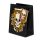 Metallic Skulls and Roses Gift Bag Small