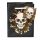 Metallic Skulls and Roses Gift Bag Small