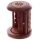 Sheesham Wood Carved Barrel Incense Cone Burner with Door