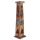 Mango Wood Ashcatcher Incense Tower Burner with Elephant Inlay