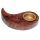 Carved Sheesham Wood Round Yin Yang Tea Light Holder (Item price is for both halves)