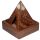 Sheesham Wood Pyramid Incense Cone Burner Box with Buddha & Fretwork