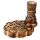 Happy Tree Mango Wood Backflow Incense Burner