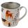 Barks Dog Porcelain Infuser Mug Set with Lid