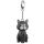 Cat LED Keyring with Meowing Sound