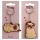 Mopps Pug PVC Keyring