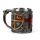 Decorative Coat of Arms Gold & Silver Tankard