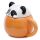 Adoramals Panda Peeping Lid Ceramic Lidded Animal Mug