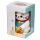 Maneki Neko Lucky Cat White Ceramic Money Box