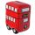 London Icons Red Routemaster Bus Ceramic Money Box