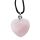 Healing Stone Gemstone Heart Shaped Pendant