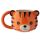 Adoramals Tiger Head Ceramic Shaped Mug