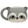Adoramals Raccoon Head Ceramic Shaped Mug