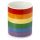 Somewhere Rainbow Flag Porcelain Mug