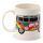 Volkswagen VW T1 Camper Bus Summer Porcelain Mug